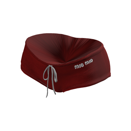 "Miu" Mini Shorts (Red) thumbnail
