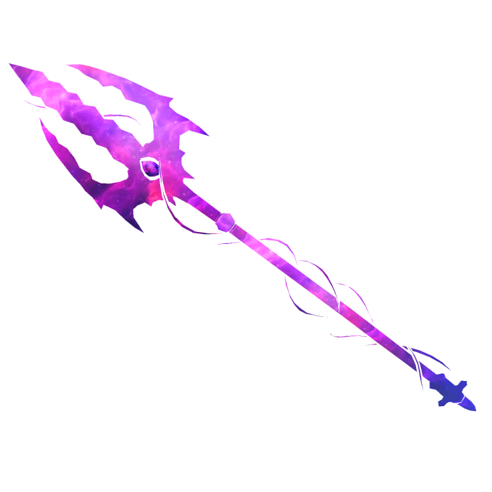 Cartoony Galaxy Trident