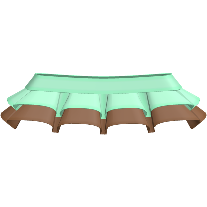 cute mint chocolate tweencore skirt