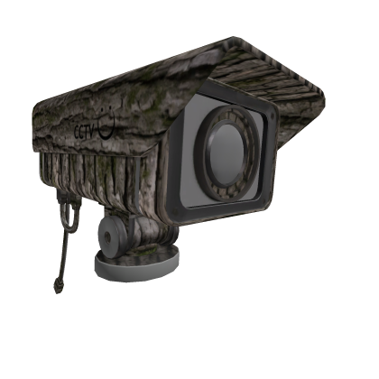 CCTV Camera on Shoulder - Camoflauge Camo (1.0)