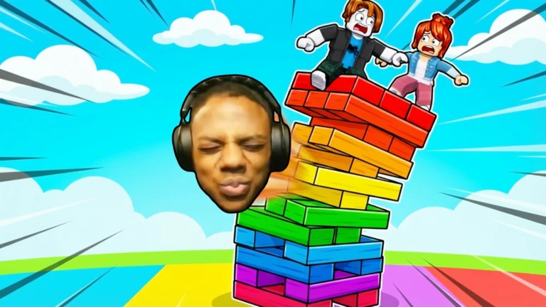 Meme Jenga Tower