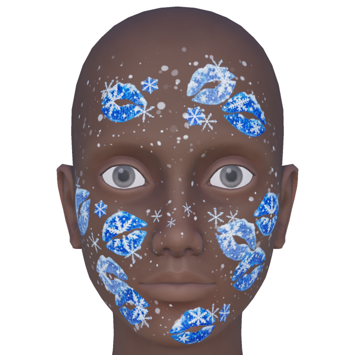 Christmas Winter Frozen Snow Ice Kisses