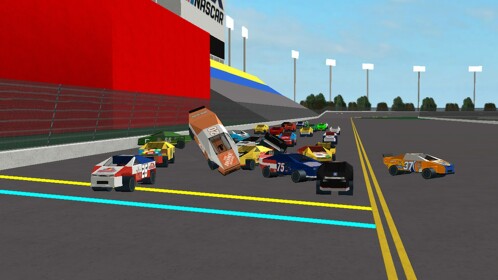 Racecar Crashes @ Daytona (NASCAR)