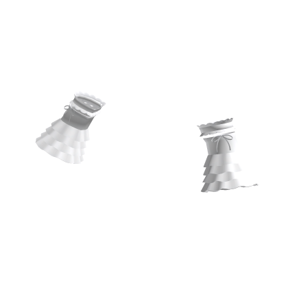 🤍 pretty lace frilly wrist cuffs white bow