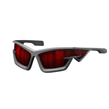Red Y2K Punk Glasses Roblox item
