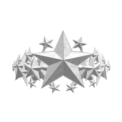 White Star Crown Roblox item