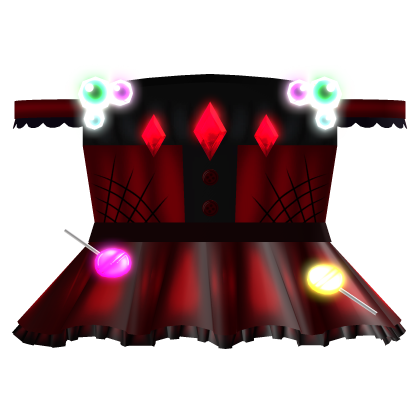 : [ GLOWING ] Red Witch Dress