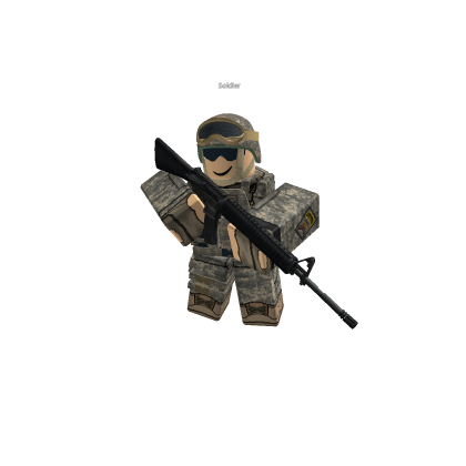 Hostile us army soldier