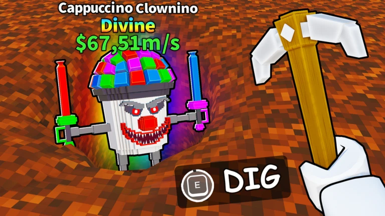 ⛏️Dig DEEPER for Brainrots!