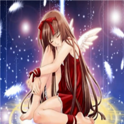 Anime Red Angel Roblox decal