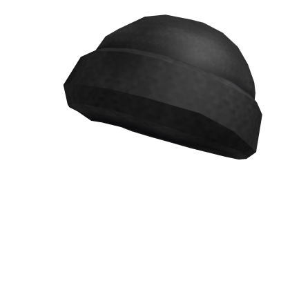 Slouchy Beanie in Total Darkness