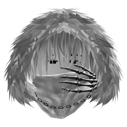 Emo Vkei White Fur Hood