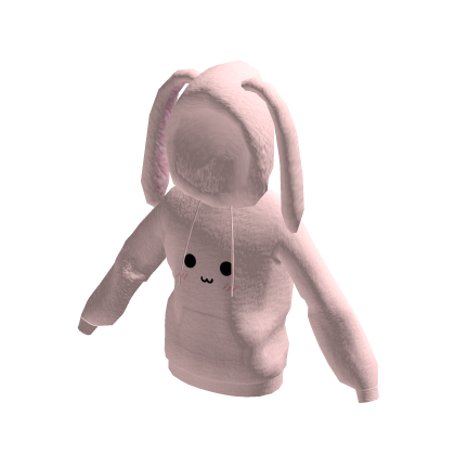 Bunny Hoodie Pink thumbnail
