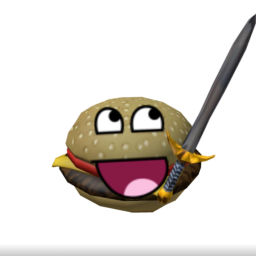 BURGER SWORDS!!!