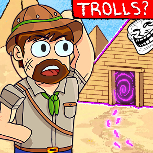 Escape MrBeast Ancient Pyramid official Roblox game thumbnail