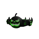 Green Cursed Pumpkin Thorn Crown
