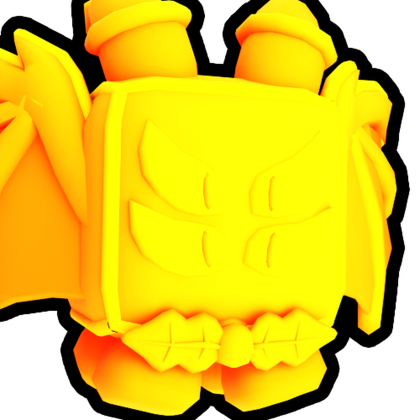 Gold Gingerbread Dragon