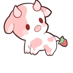Strawberry cows! MOO