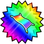 Flying Rainbow Carpet