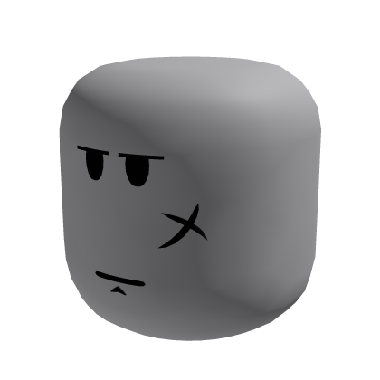 Serious Scar Face Head Roblox NoFilter