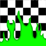 green black fire