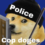 The cop DOGES