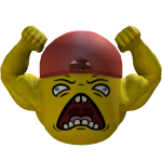 🔥NEW🔥 Angry Muscle Head
