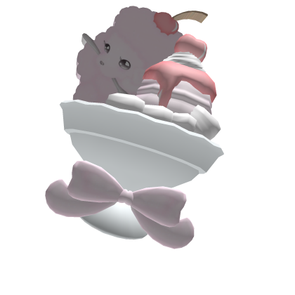 ꒰ kawaii icecream yummy sundae poodle puppi snack꒱