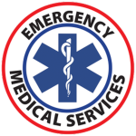 [E.M.S.] Emergency. Medical. Services.