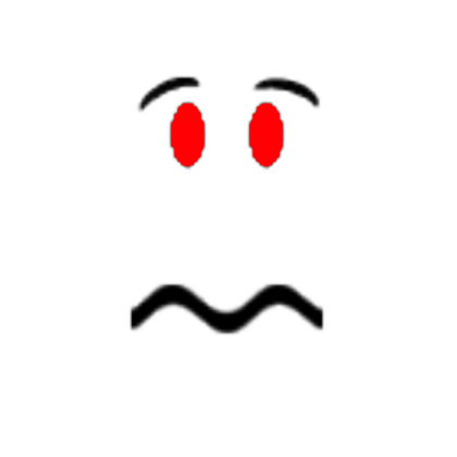 [RED MODE]:Red scared eyes Roblox decal