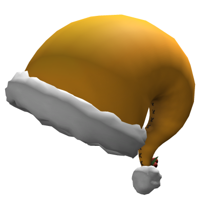 yellow cozy christmas hat