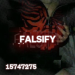 falsify.
