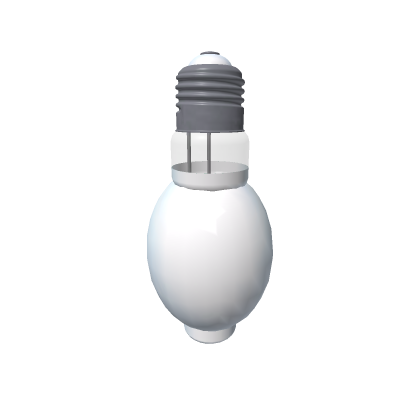 Coated Mercury Vapor Bulb