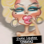 exotic lipgloss