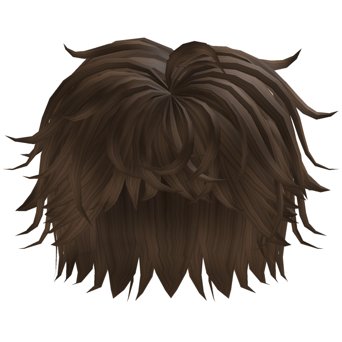 Brown Messy Hair