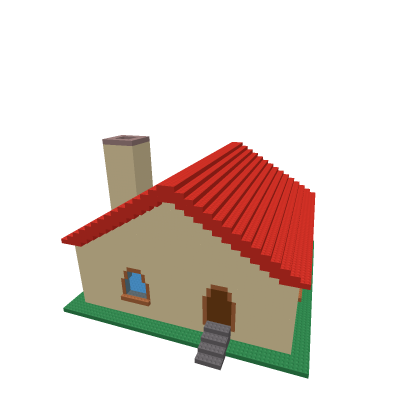 Classic House With Doors/Windows