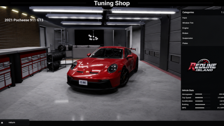 Screenshot from Redline Island