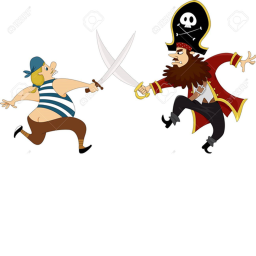 ULTIMATE PIRATE BATTLE WITH AMOGUS