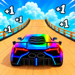+1 Car Mega Ramp Escape