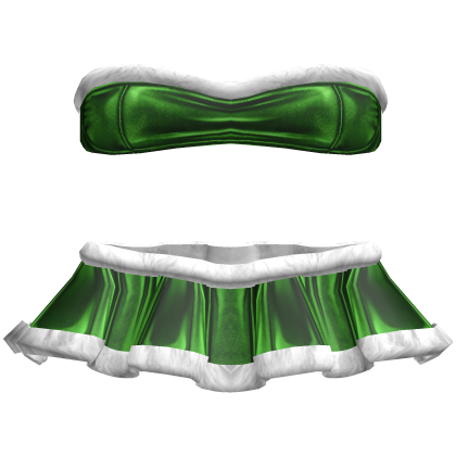 Cute Green Christmas Set