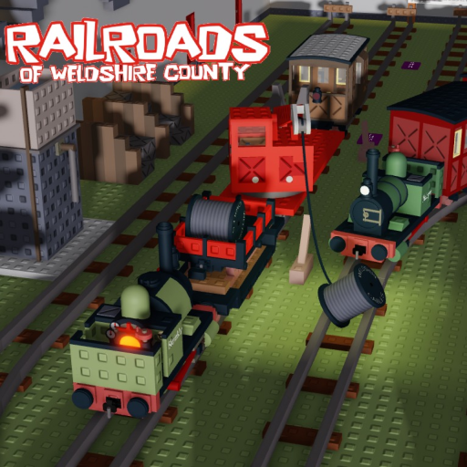 Railroads of Weldshire County official Roblox game thumbnail