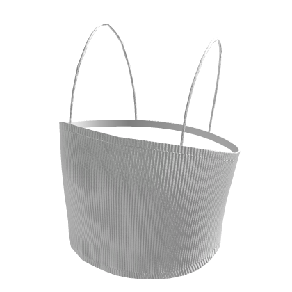 White Strap Tube Top