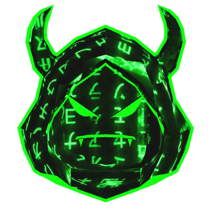 Green Hacker Arcane Mage Hood