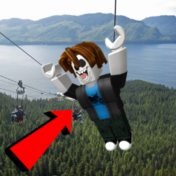 The Highest Ever Zipline Obby Ever