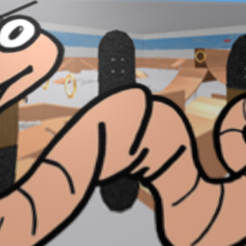 Build to survive the worms -Skate park!-