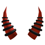 Obsidian Banded Raging Horns