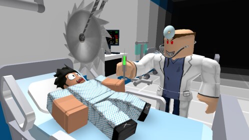 Kötü Doktor Obby'den Kaç 🏥!!