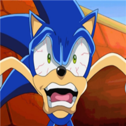 Scary sonic Roblox decal