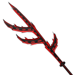 Berserker Fire Spikes Eye Blade Katana