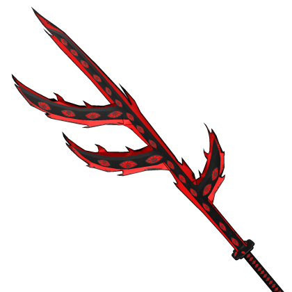 Berserker Fire Spikes Eye Blade Katana thumbnail